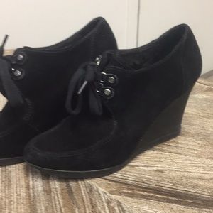 juicy Couture velvet booties